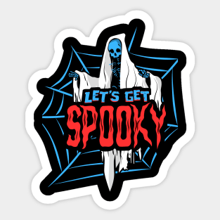 Let's get spooky Sticker